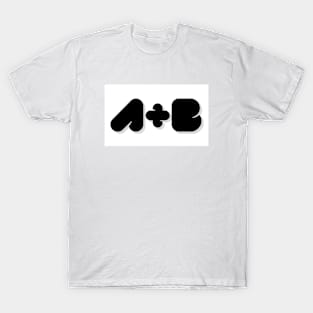 Initials A+B T-Shirt